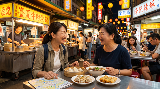 50代から始める台湾一人旅！ 現地で安全に食事仲間を探す方法