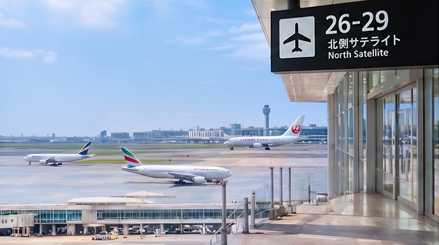 羽田空港の北側サテライトはどこ行き？ 26〜29番搭乗口・利用航空会社・徒歩時間を解説